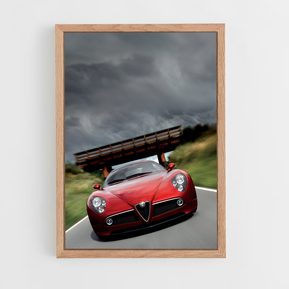 Poster competizione de Vitesse – affiche Alfa Romeo (vue 4)